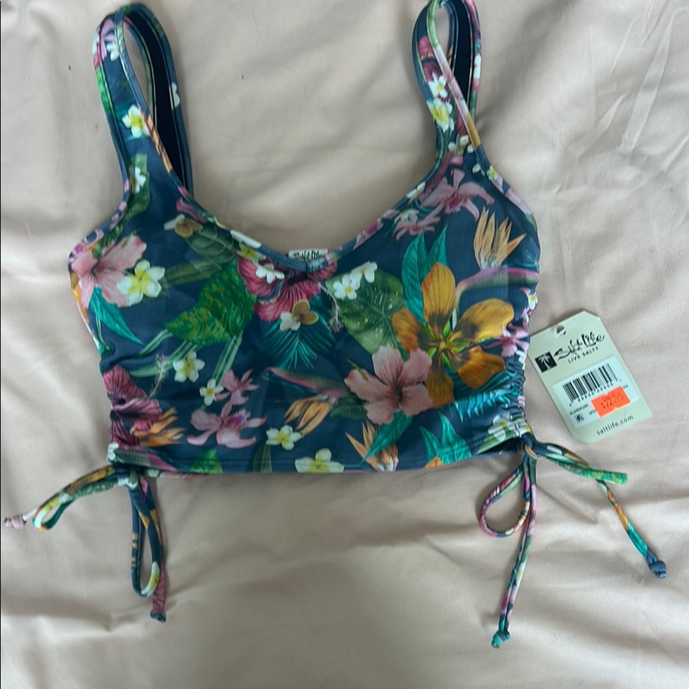 Salt Life Floral Bikini Top - Multicolor